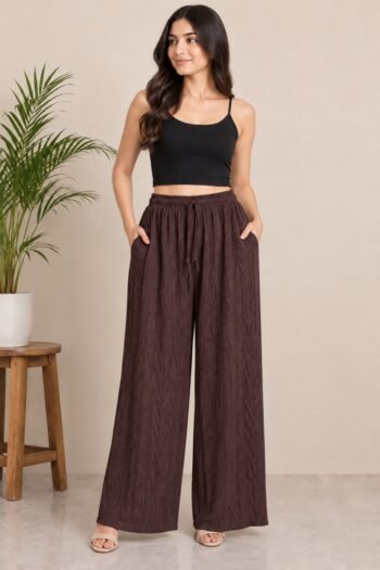 Brown Plazaoo For Women