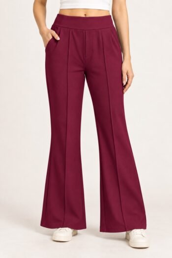 Red Palazzo For Women