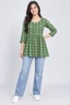 Green Kurti for Women